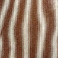 Woven Striped Cotton RAYCO Chestnut Brown / Ecru